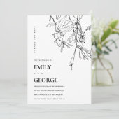 ホワイトラインスケッチフローラの日付カードの変更 サンキューカード (スタンド正面)