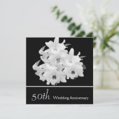 ホワイトラエレガントン50周年招待状 招待状 (スタンド正面)