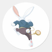 ホワイトラバランニングス遠くに ラウンドシール (正面)