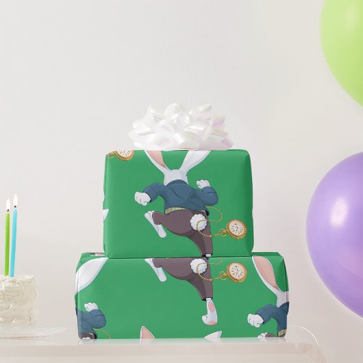 ホワイトラバランニングス遠くに ラッピングペーパー