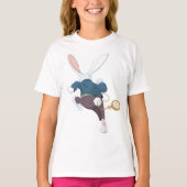 ホワイトラバランニングス遠くに Tシャツ (正面)