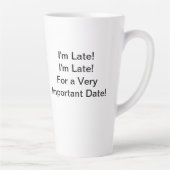 ホワイトラビットの時間管理計画 カフェラテマグ (右)