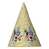 ホワイトラビットアリスワンダーランドハート パーティーハット (右)