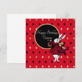 ホワイトラビットインレッド誕生日 (正面/裏面)