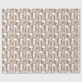 ホワイトラビットオンタン ラッピングペーパー (フラット)