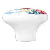 ホワイトラビットオンブルーダイアモンズセラミックノブ セラミックノブ (側面)