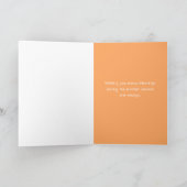 ホワイトラビットキャロッツハッピーイースター シーズンカード (内部)