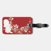 ホワイトラビット日本のファインアート ラゲッジタグ (裏面横)