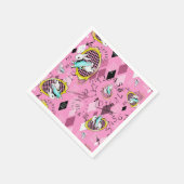 ホワイトラビット紙カクテルナプキンス，ワンダーランド スタンダードカクテルナプキン (角)