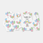 ホワイトラブラドードル誕生日サンキューオファーボックス フェイバーボックス (折り畳みなし)