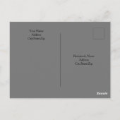 ホワイトラブラドールユニークレトリーバーミックスドッグPの写真 ポストカード (裏面)