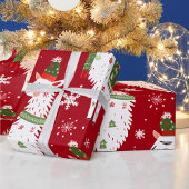 ホワイトラマ ラッピングペーパー