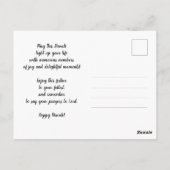 ホワイトランゴリ(ハイビスカスポストカード付き) ポストカード (裏面)