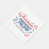 ホワイトランチョン紙ナプキンス祝トランプ スタンダードランチョンナプキン (角)