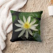 ホワイトリイ写真 クッション (ブランケット)