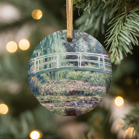 ホワイトリイ |クロード・モネ セラミックオーナメント