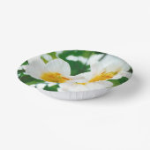 ホワイトリイ – ユリ花ユリ候補 ペーパーボウル (傾斜あり)