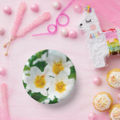 ホワイトリイ – ユリ花ユリ候補 ペーパーボウル (パーティー)