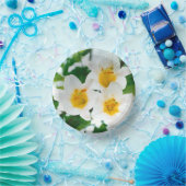 ホワイトリイ – ユリ花ユリ候補 ペーパーボウル (パーティー)