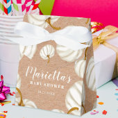 ホワイトリトルカボキンクラフト秋ベビーシャワー フェイバーボックス