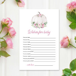 ホワイトリトルカボチャベビーゲーム