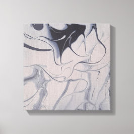 ホワイトリネン12x12アクリル抽象芸術絵画ズ キャンバスプリント