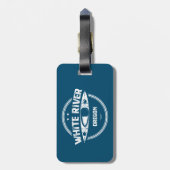 ホワイトリバーオレゴンカヤック ラゲッジタグ (裏面縦)