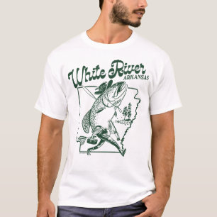 ホワイトリバースチールヘッドマスヴィンテージプロパガンダ Tシャツ