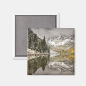 ホワイトリバーナショナルフォレストコロラド マグネット (正面/裏面)