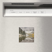 ホワイトリバーナショナルフォレストコロラド マグネット (インサイチュ (食洗機))