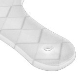 ホワイトリボン認識度オン市松模様にプリント カッティングボード (角)