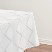 ホワイトリボン認識度市松模様にスタイル テーブルクロス (インサイチュ)