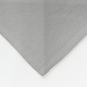 ホワイトリボン認識度炭素繊維プリント フリースブランケット (角)