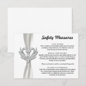 ホワイトリボン シルバースワン 安全対策 エンクロージャーカード (正面/裏面)