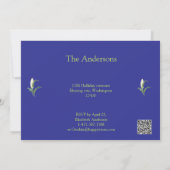 ホワイトリリイースターディナー 招待状 (裏面)