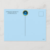 ホワイトリリクリスマスホリデーカード付き天使 シーズンポストカード (裏面)