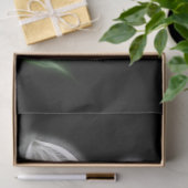 ホワイトリリーフラクタルフラワーティッシュペーパー 薄葉紙 (ギフト)