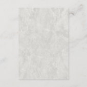 ホワイトリリーフローラ結婚マーブル詳細 エンクロージャーカード (裏面)
