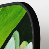 ホワイトリリーフローラ ピックルボールラケット (左詳細)