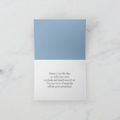 ホワイトリリーブランチ悔やみや弔慰サンキューユー サンキューカード (内部)