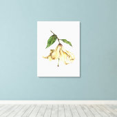 ホワイトリリー キャンバスプリント (インサイチュ (ウッドフロア))