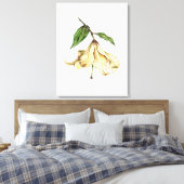 ホワイトリリー キャンバスプリント (インサイチュ (寝室))