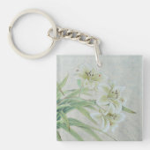 ホワイトリリー キーホルダー (正面)