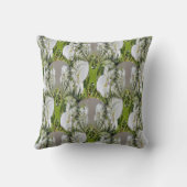 ホワイトリリー…..... クッション (裏面)