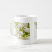 ホワイトリリー コーヒーマグカップ (正面左)