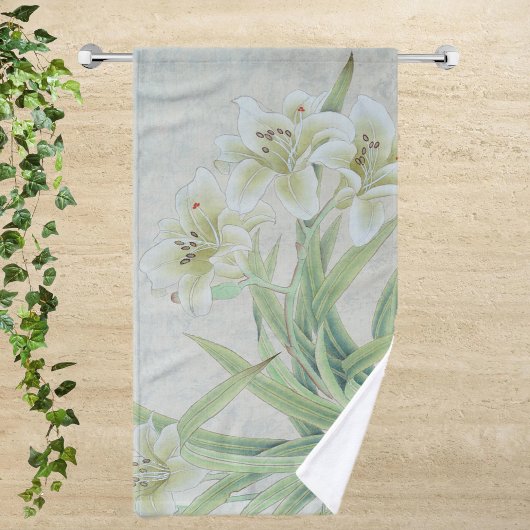 ホワイトリリー ハンドタオル
