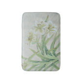 ホワイトリリー バスマット (正面縦)