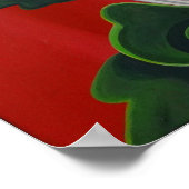 ホワイトリリー ポスター (角)