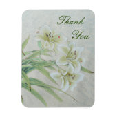 ホワイトリリー マグネット (縦)