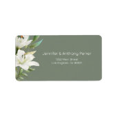 ホワイトリリー ラベル (正面)